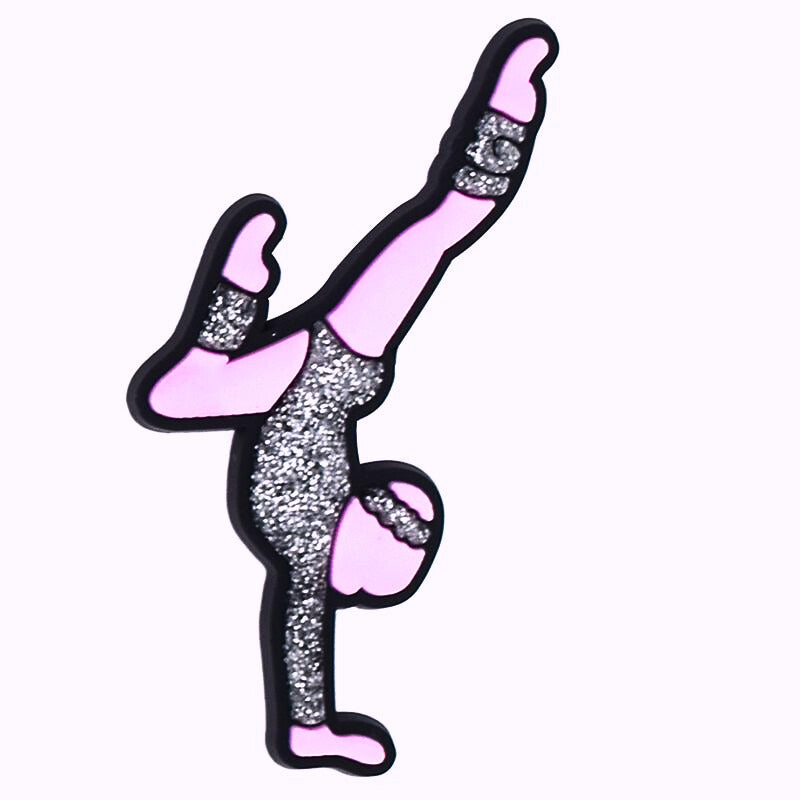 Gymnastics Shoe Charms