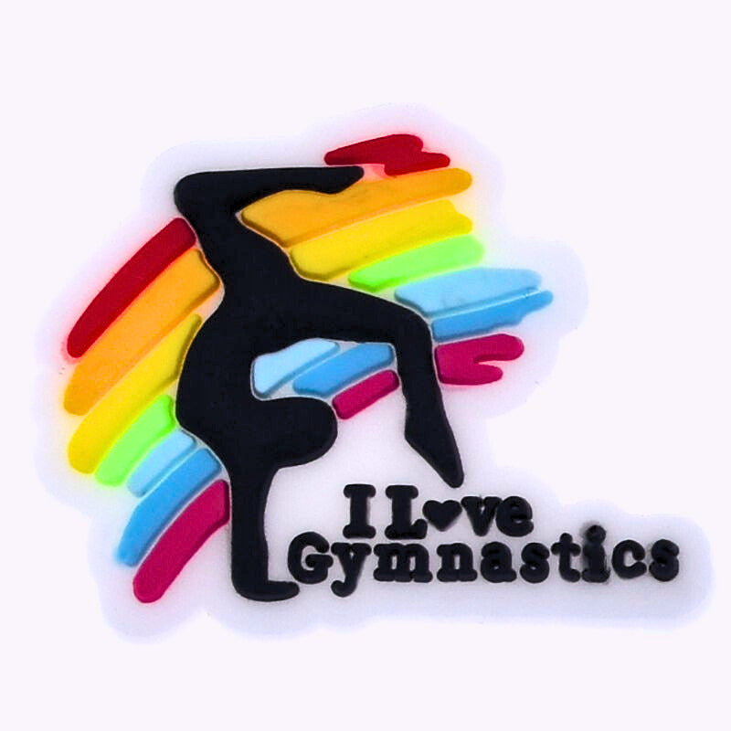 Gymnastics Shoe Charms