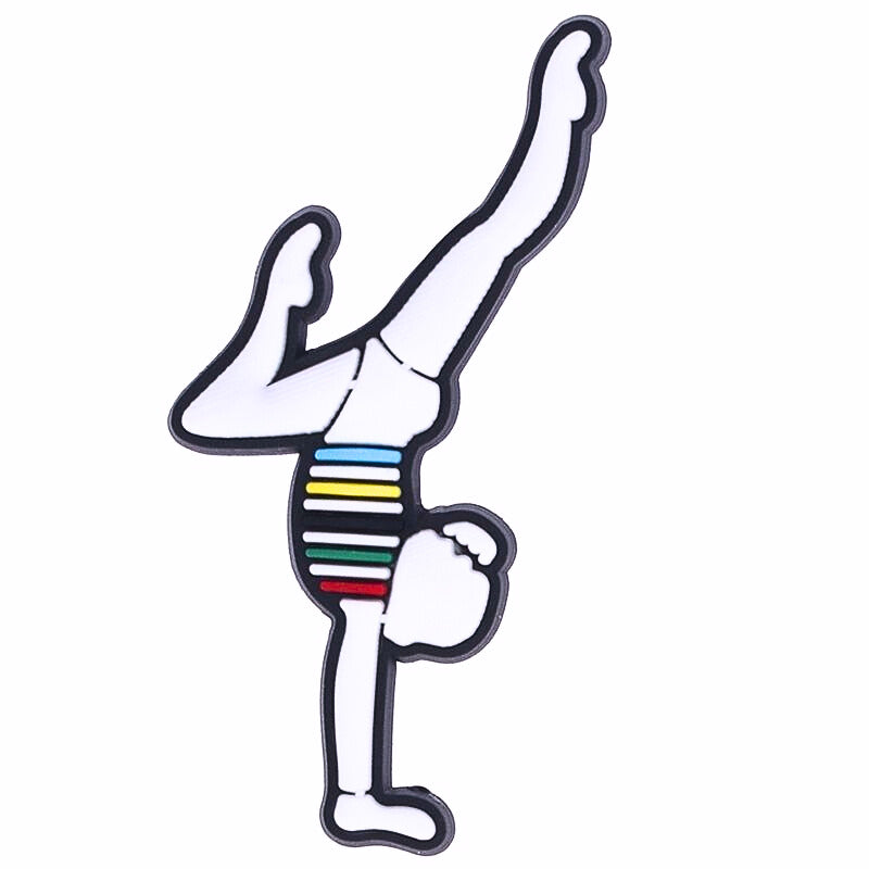 Gymnastics Shoe Charms