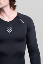 BASE Men's Long Sleeve Compression Tee - Black