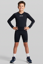 BASE Youth Long Sleeve Compression Tee - Black