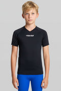 BASE Youth Short Sleeve Compression Tee - Black