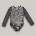 Cascade Black Competition Long Sleeve Leotard