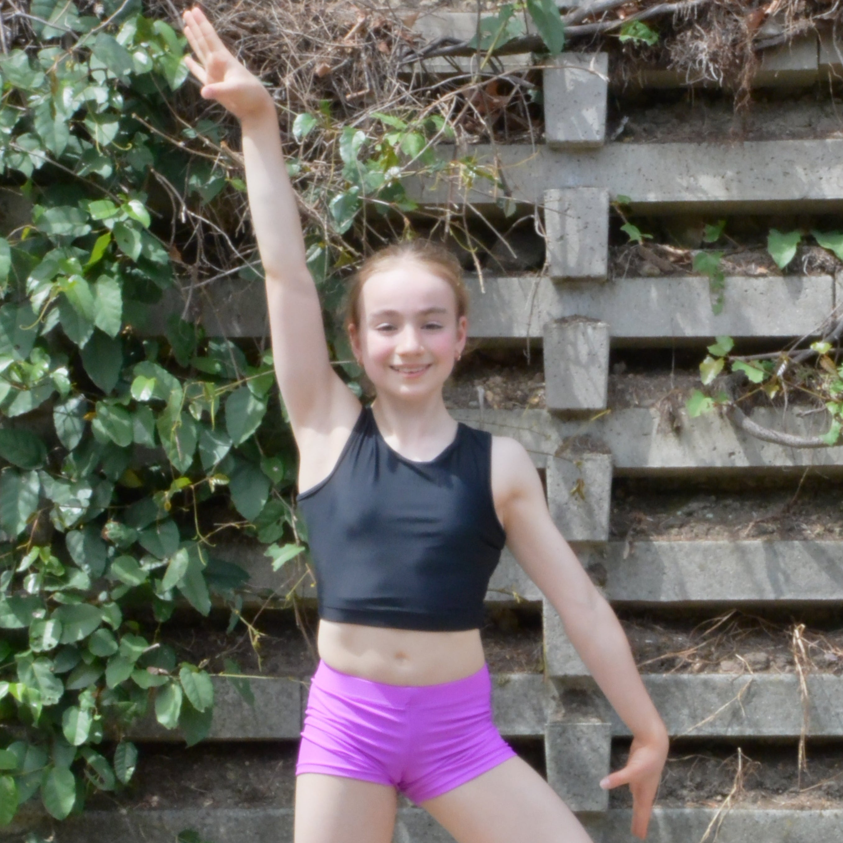 Black Everyday Crop Top