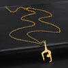 Gymnastics Necklace - Gold