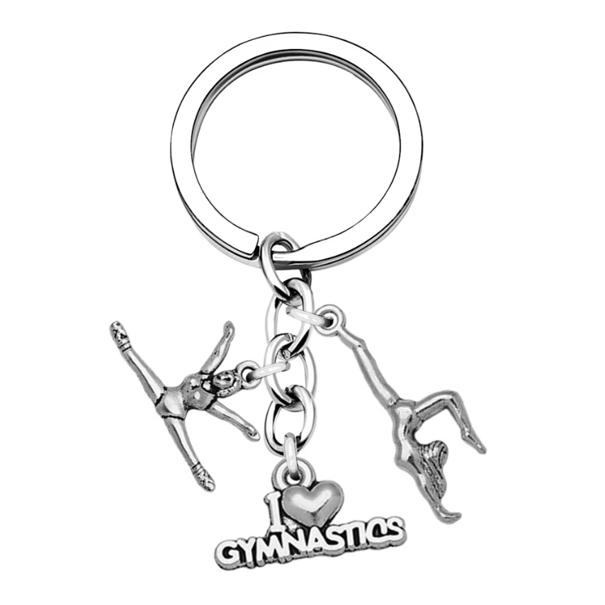 Gymnastics Key Ring