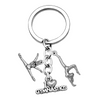 Gymnastics Key Ring