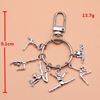 Gymnastics Key Ring