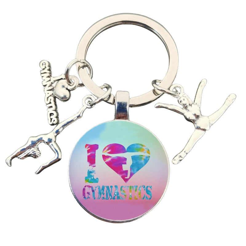 Gymnastics Key Ring