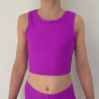 Purple Everyday Crop Top
