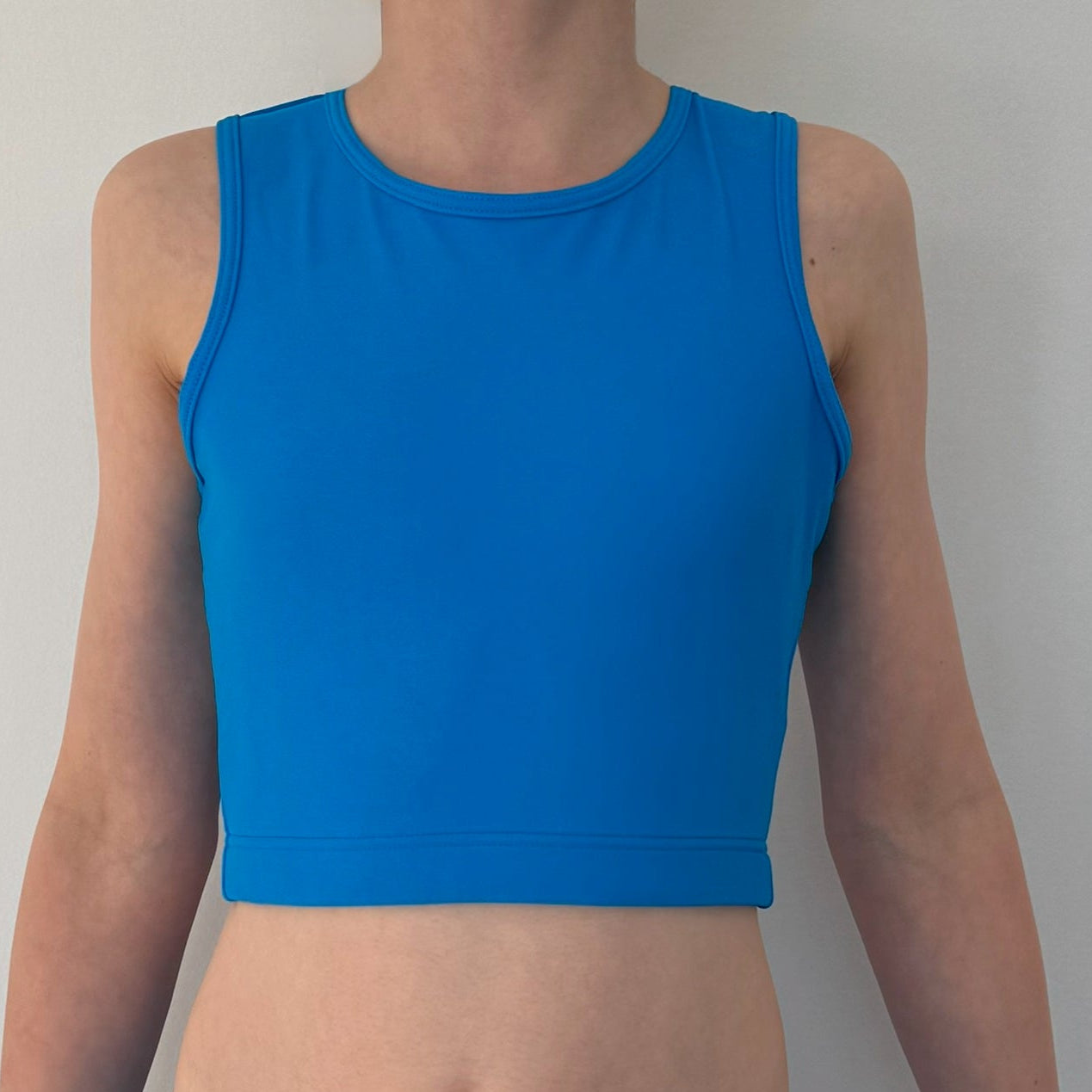 Blue Everyday Crop Top