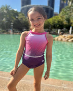 Cotton Candy Sleeveless Leotard