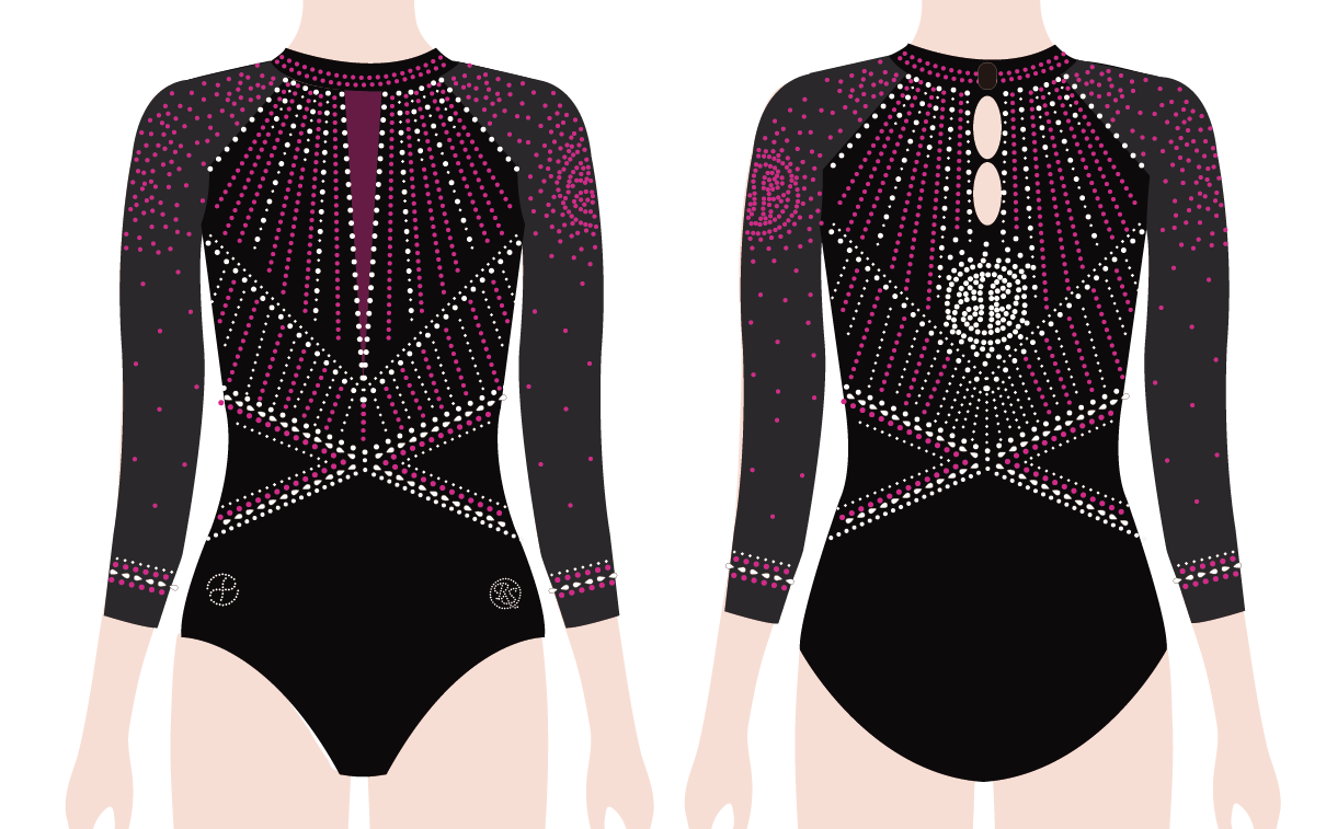 Infinity Long-Sleeve leotard - Senior Nationals 2026