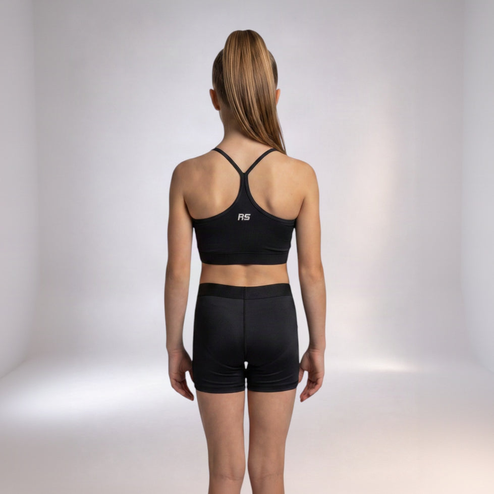 Pro Crop Top - Black