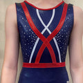 RSG-506 Sleeveless Criss-Cross leotard - Pymble Ladies College PREORDER