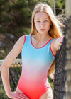 RS Gymwear Australia. Molly Athena ombre leotard. 