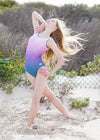 RS Gymwear Australia. Molly Astraeus ombre leotard.