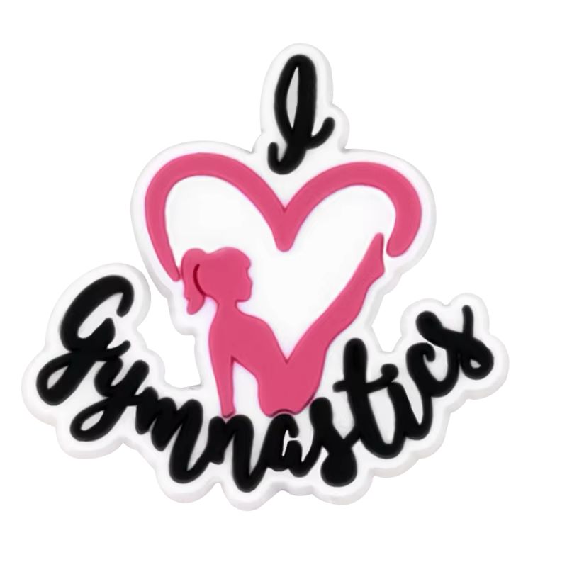 Gymnastics Shoe Charms