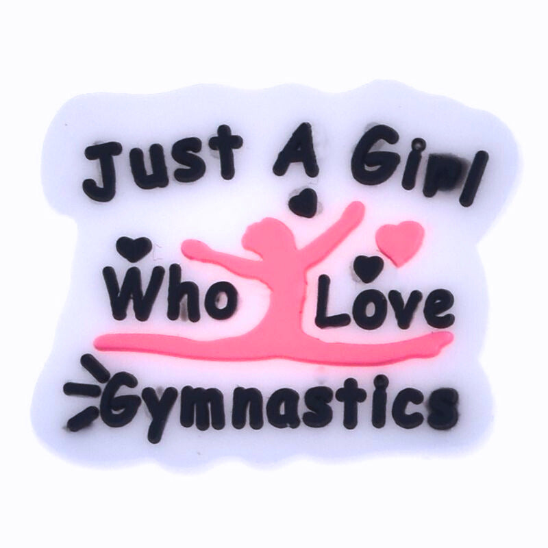 Gymnastics Shoe Charms
