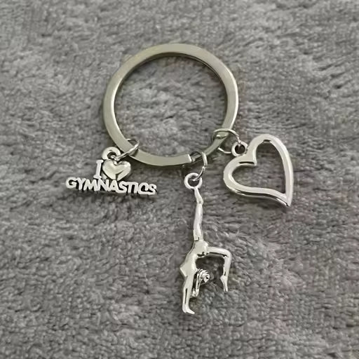 Gymnastics Key Ring