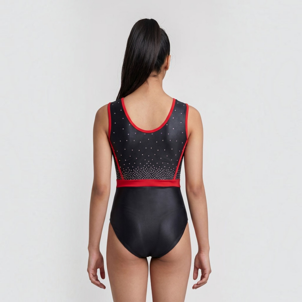 Elizabeth Velocity Sleeveless Leotard
