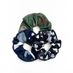 Scrunchie Bundle — Camo Squad Darks