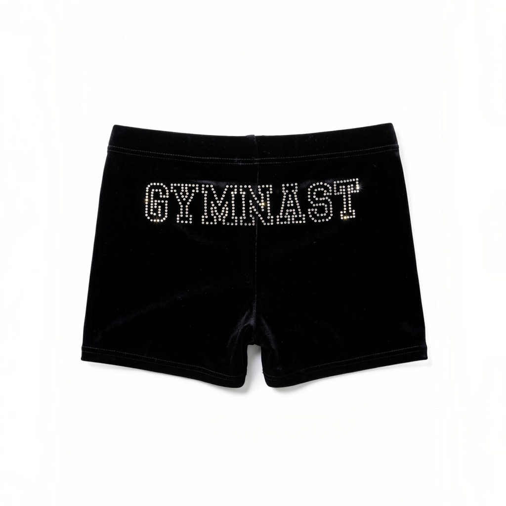 Shorts Black Velvet - RSG-044 - GYMNAST