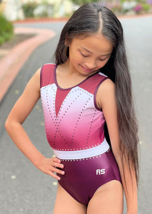  RSG-614 Isla Blackberry. Sleeveless leotard Australia. RS Gymwear. Leotard with criss cross back.RSG-614 Isla Blackberry. Sleeveless leotard Australia. RS Gymwear. Leotard with criss cross back.