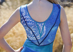 RSG-646 Alila Dream sleeveless leotard. RS Gymwear Australia. Mandala Leotard