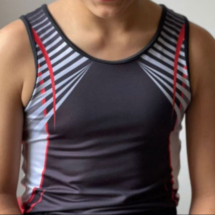 RSG-904 Boys/Men's MAG Sleeveless Leotard - Driven