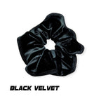 Scrunchies Australia. RS Gymwear Australia. Black Velvet scrunchie