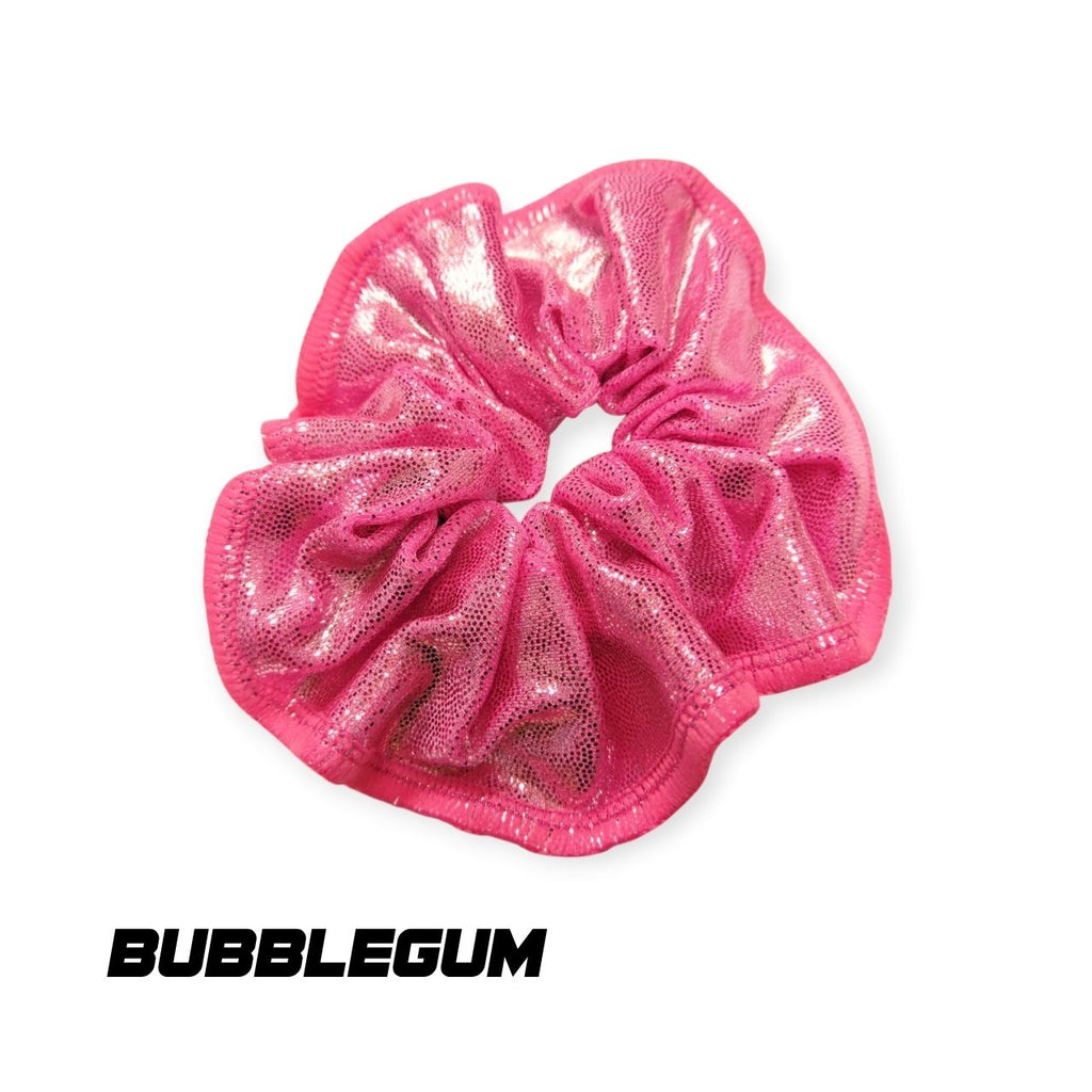 Scrunchies Australia. RS Gymwear Australia. Bubblegum Pink scrunchie