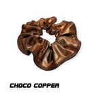 Scrunchies Australia. RS Gymwear Australia. Choco Copper scrunchie