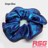 Scrunchies Australia. RS Gymwear Australia. Grape Blue scrunchie