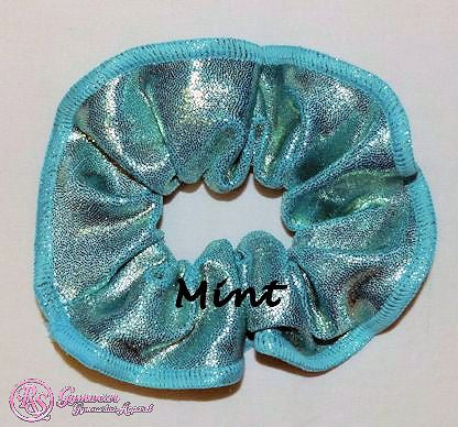 Scrunchies Australia. RS Gymwear Australia. Mint scrunchie