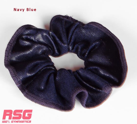Scrunchies Australia. RS Gymwear Australia. Navy Blue scrunchie