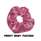 Scrunchies Australia. RS Gymwear Australia. Peony Baby Fuchsia scrunchie