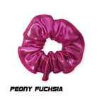 Scrunchies Australia. RS Gymwear Australia. Peony Fuchsia scrunchie