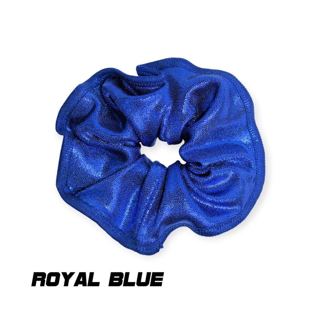 Scrunchies Australia. RS Gymwear Australia. Royal Blue scrunchie