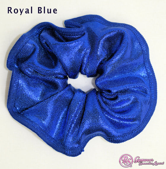 Scrunchies Australia. RS Gymwear Australia. Royal Blue scrunchie