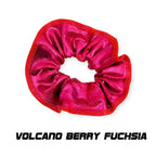 Scrunchies Australia. RS Gymwear Australia. Volcano Berry Fuchsia scrunchie