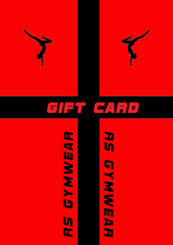 RS Gymwear Australia. Gift Voucher. Gift Card.